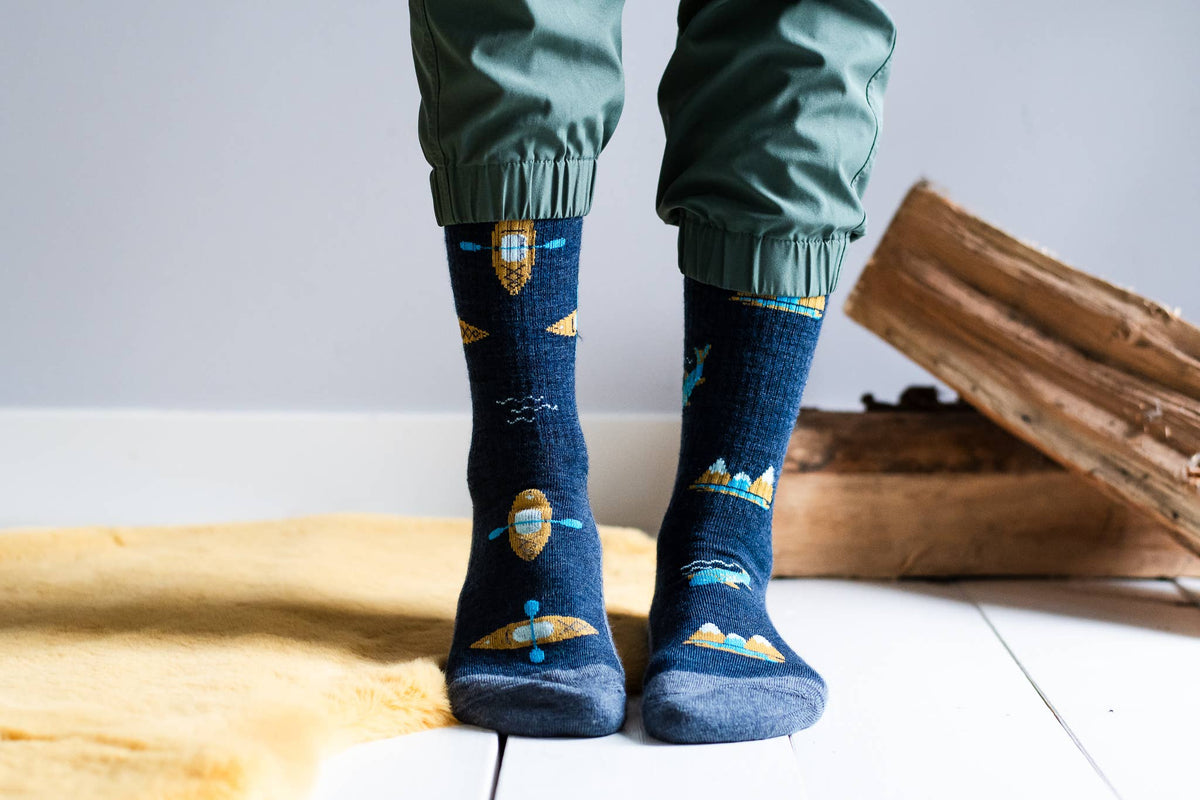 Woolen socks by Friday Sock Co.