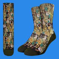 Men's Mallard Ducks in the Marsh Socks