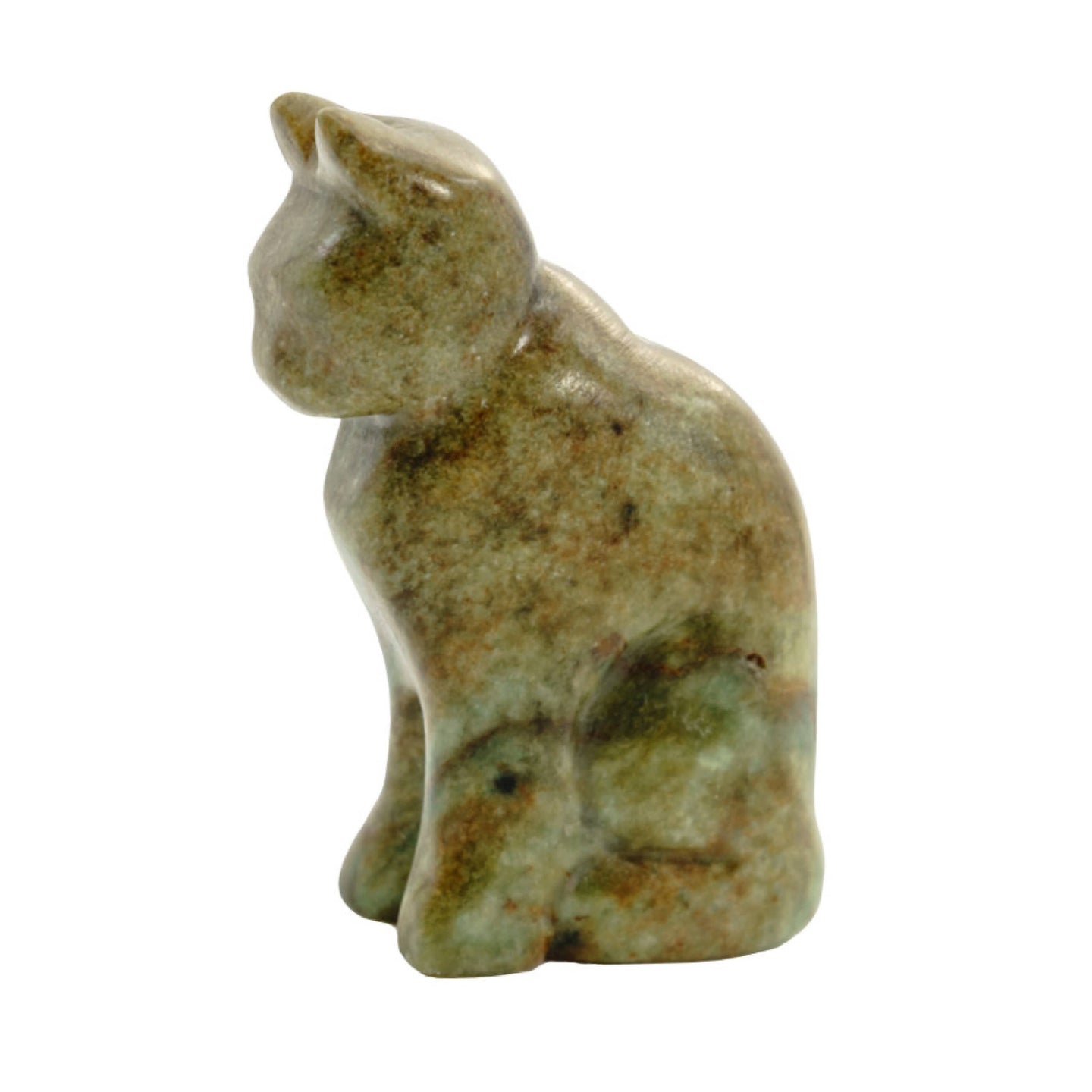 Kit de sculpture de chat en pierre ollaire