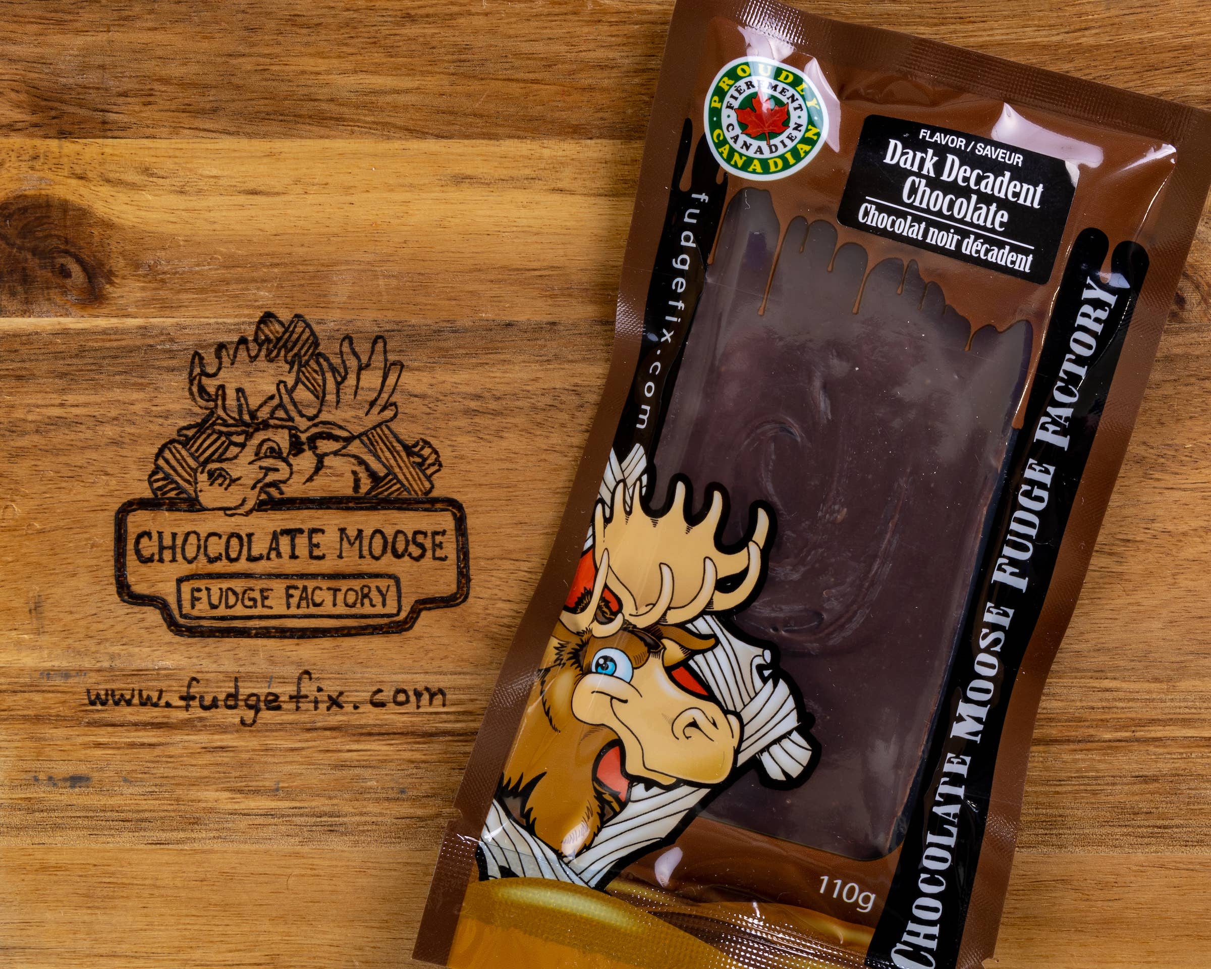 Fudge - Chocolat Noir Décadent 110gCaisse de 12