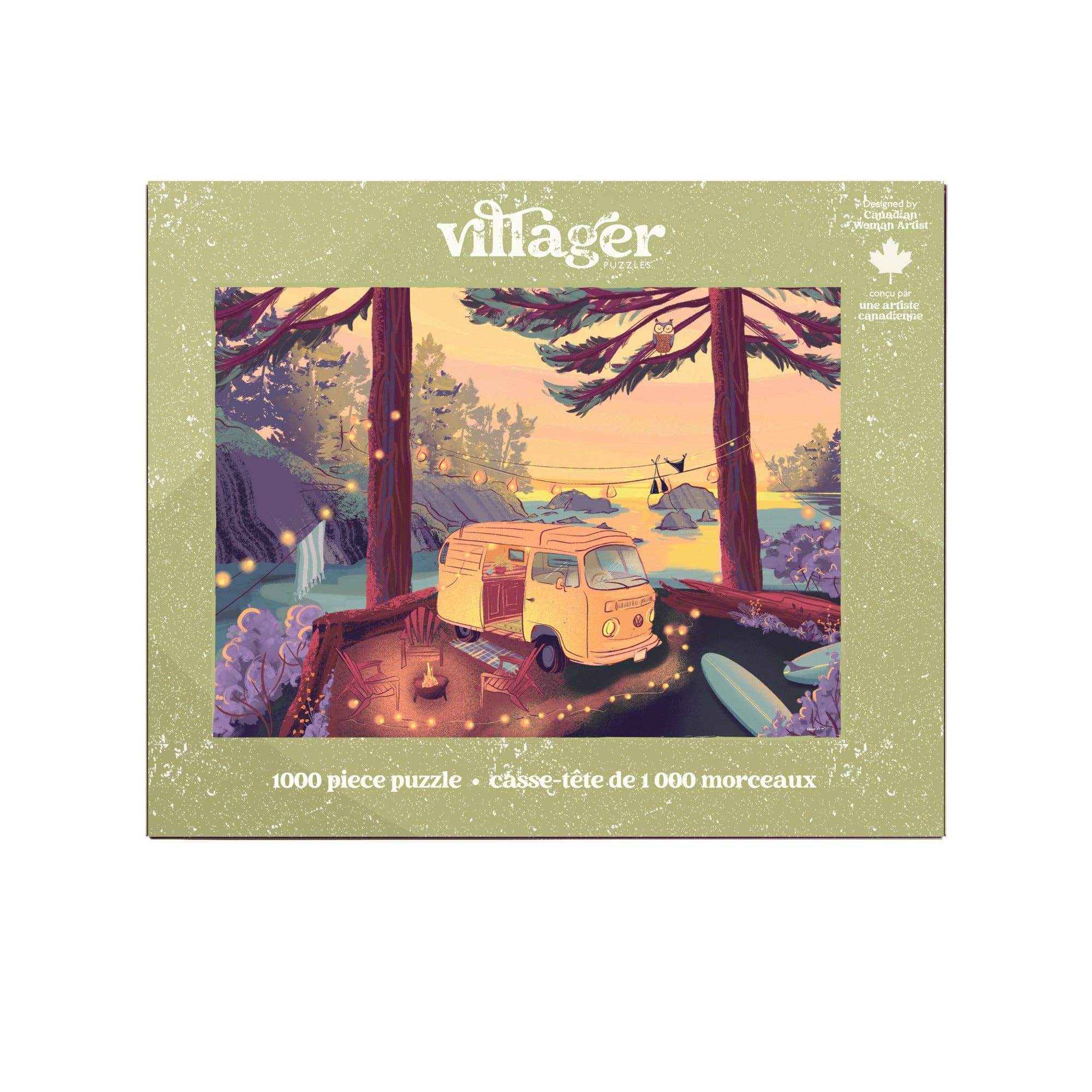 Twilight Campsite 1000-Piece Puzzle