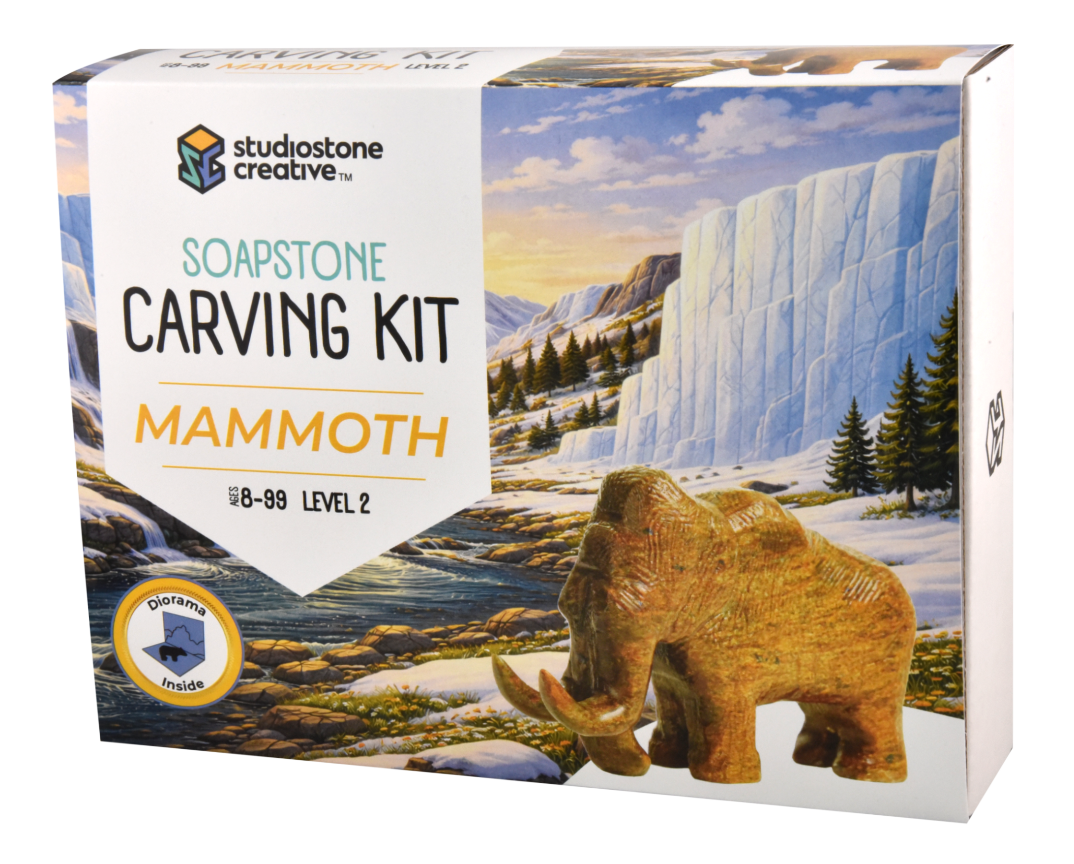 Mammoth Soapstone Carving Kit