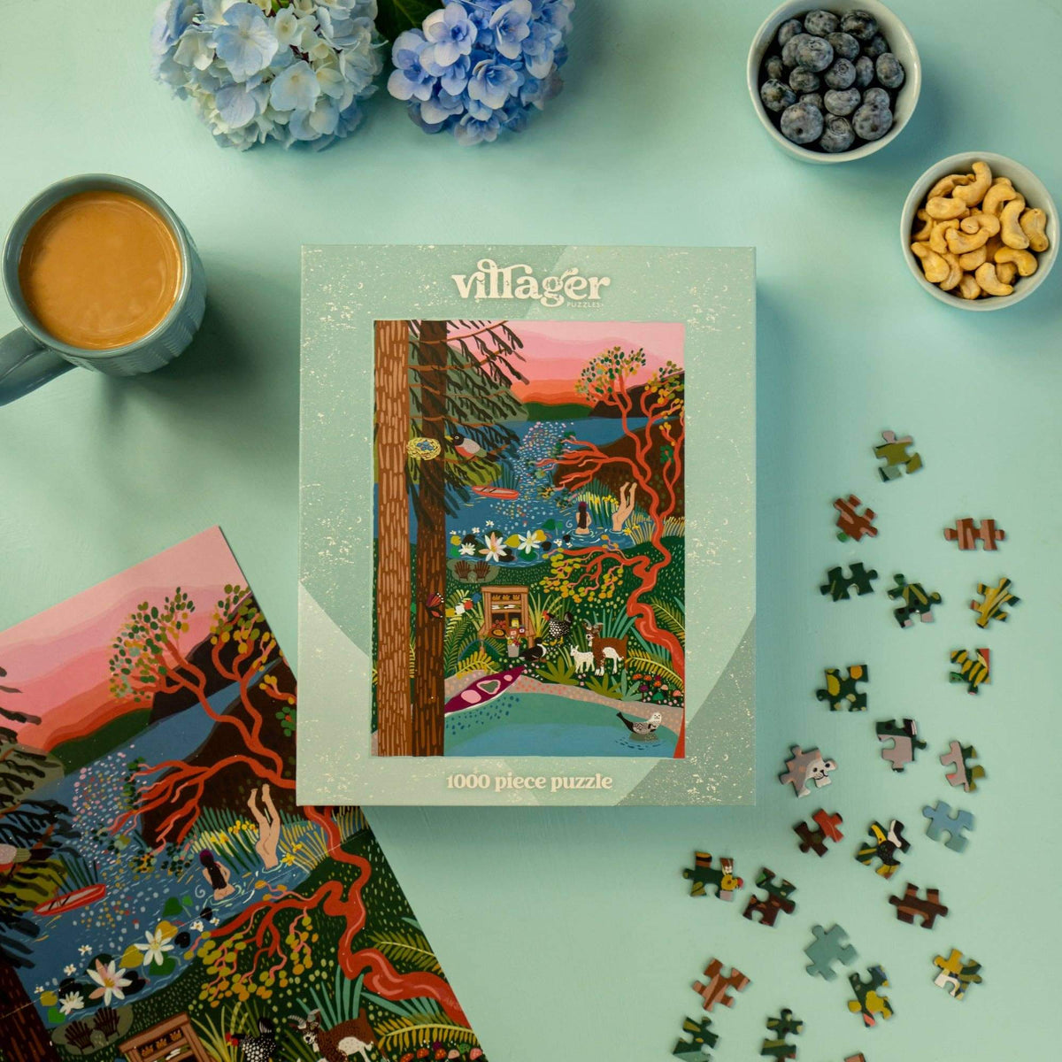 Salt Spring Island 1000-Piece Jigsaw Puzzle | Designed in BC Canada