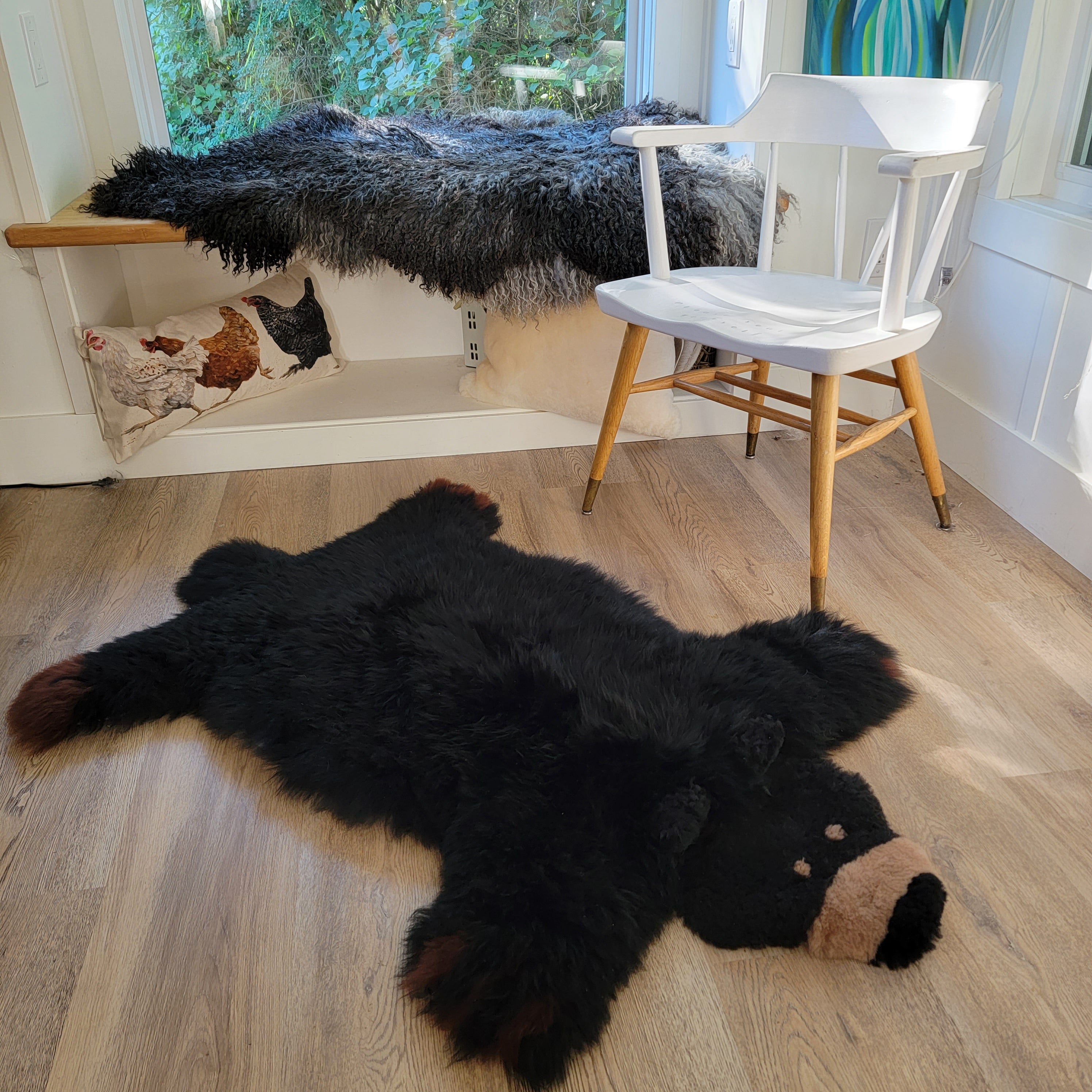 Sheepskin Bear Rugs (Arriving October)