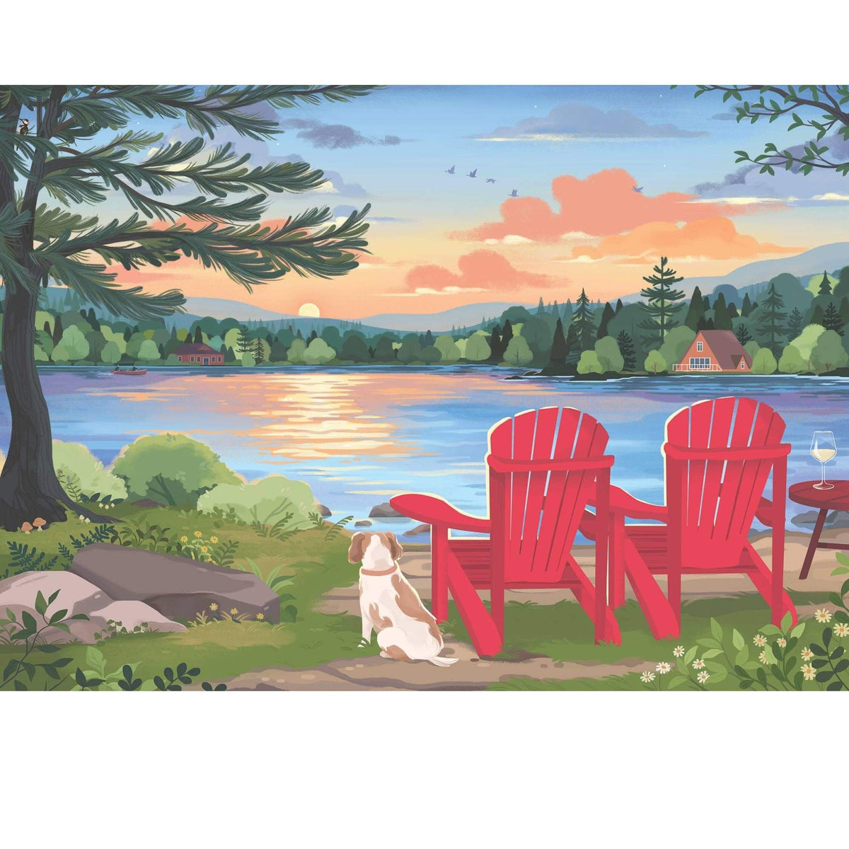 Cottage Country 500-Piece Jigsaw Puzzle | Designed in Ontario