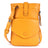 Greenwood Saffron Leather Phone Crossbody Bag