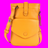 Greenwood Saffron Leather Phone Crossbody Bag