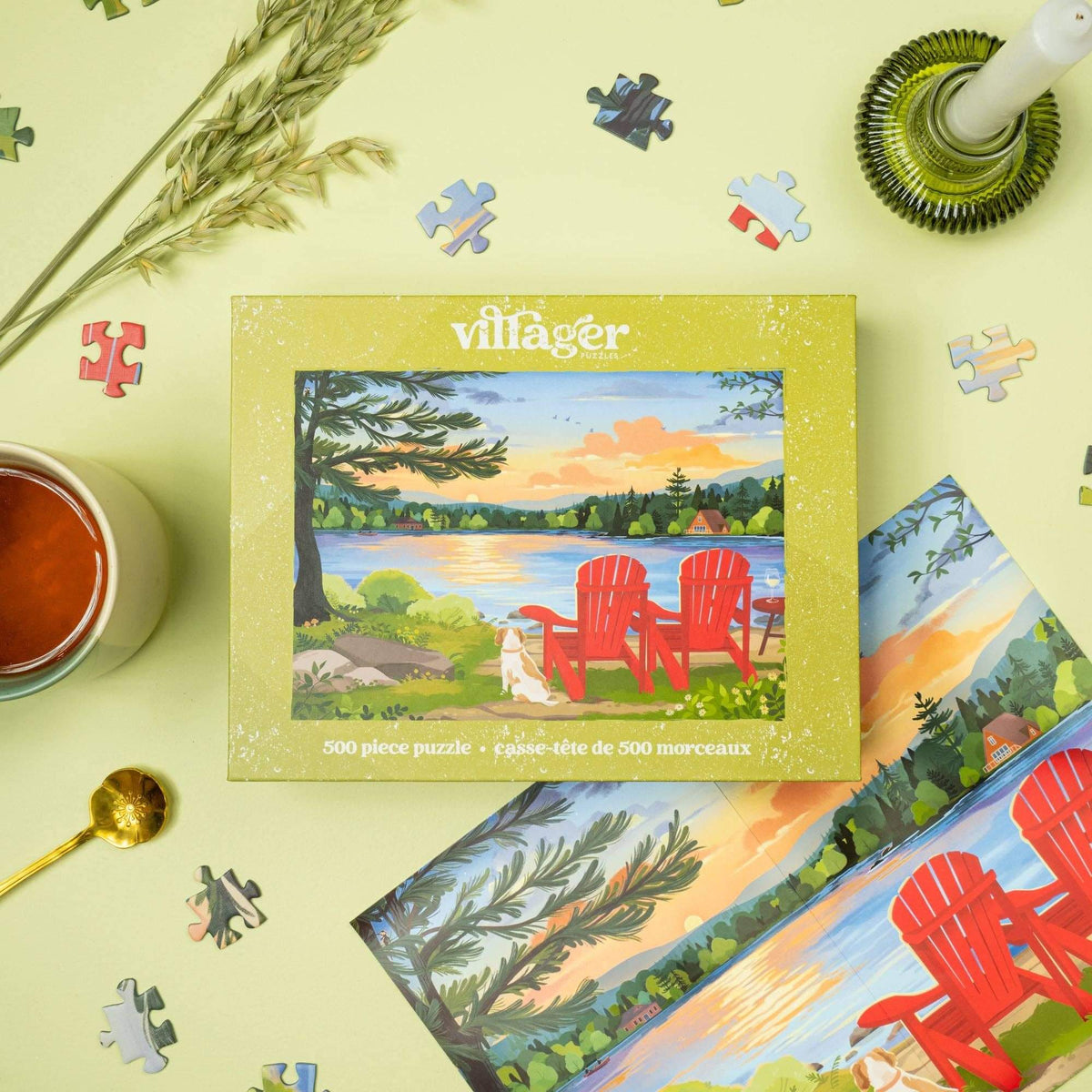 Cottage Country 500-Piece Jigsaw Puzzle | Designed in Ontario