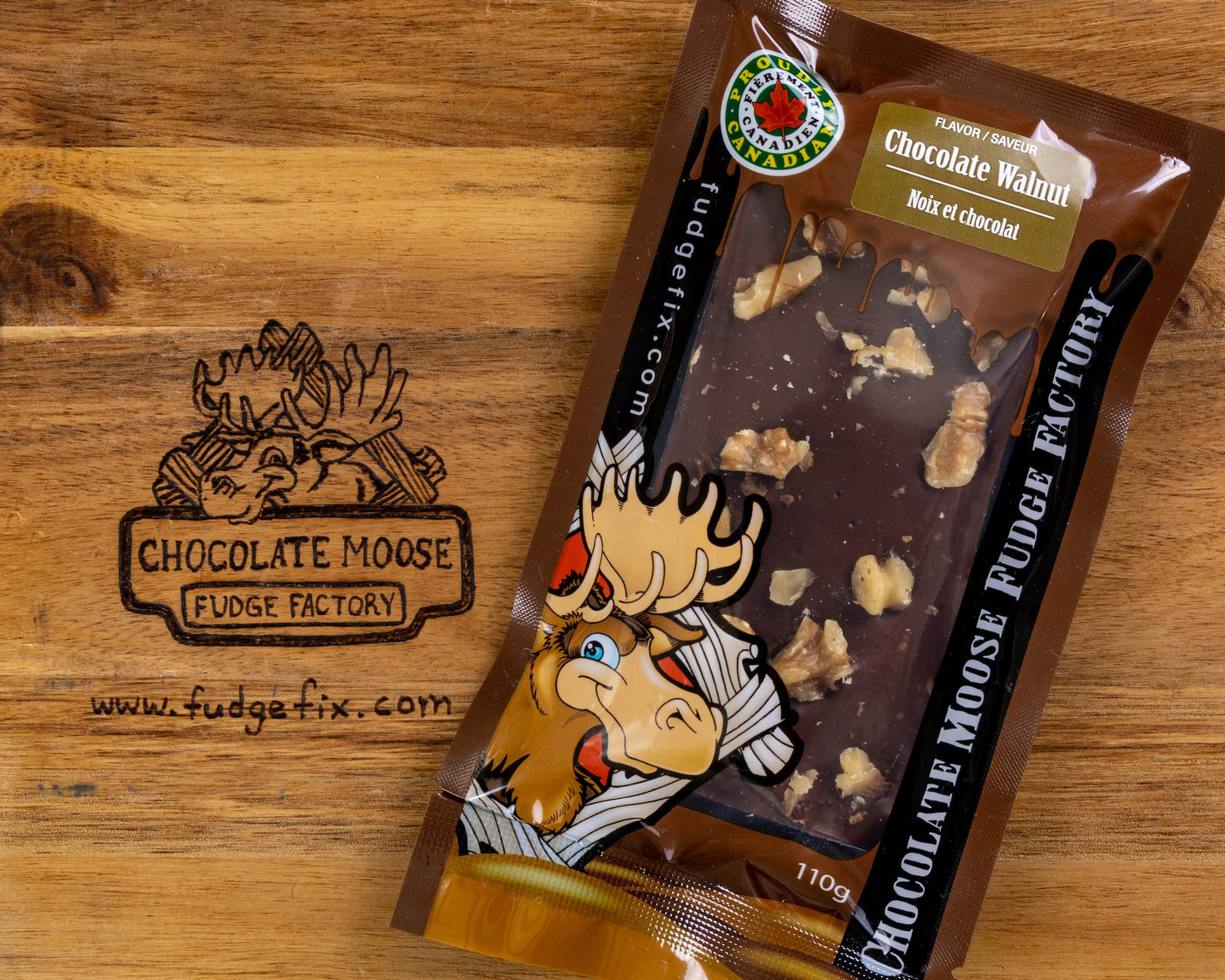 Fudge – Chocolat Noix 110gCaisse de 12