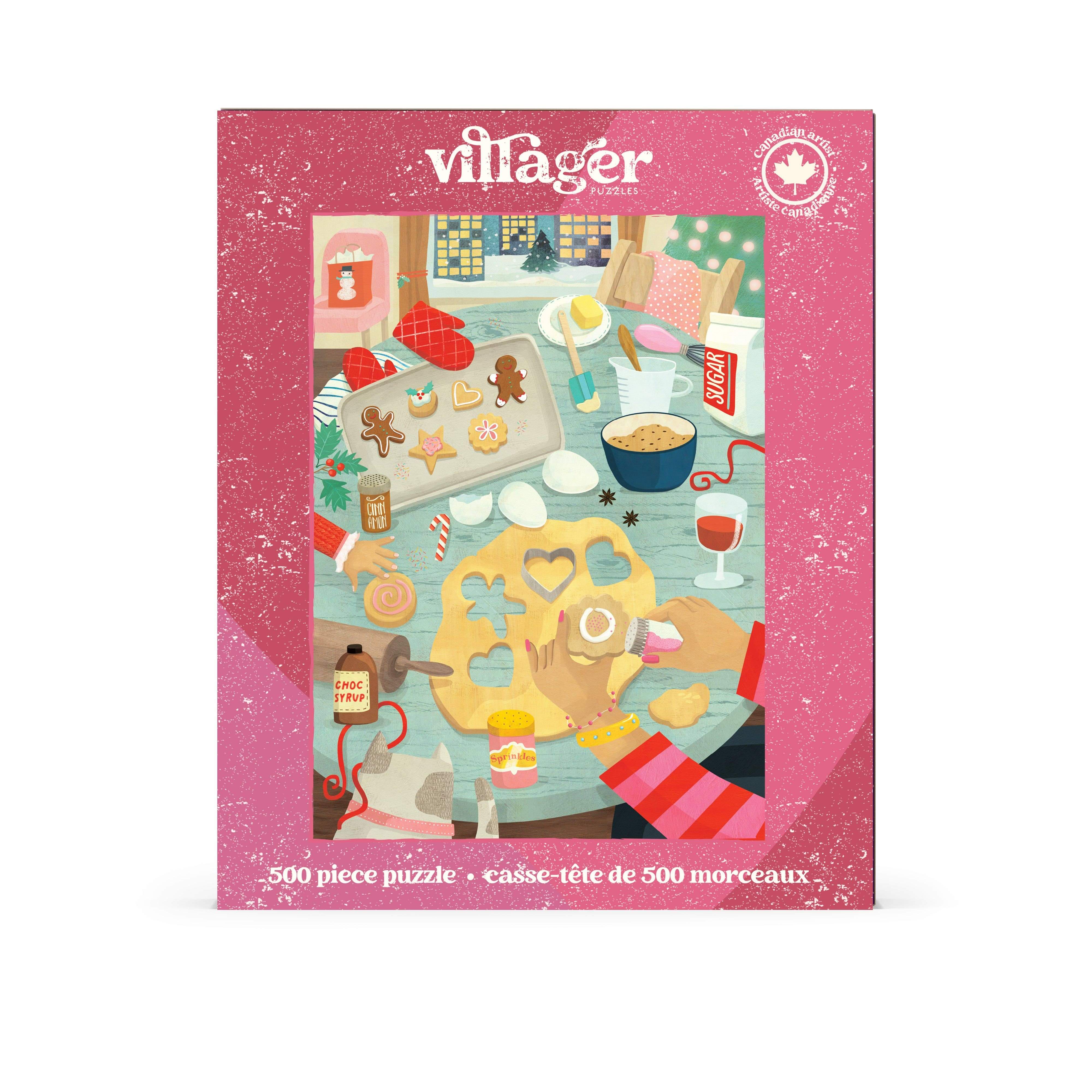 Holiday Baking | 500-Piece Jigsaw Puzzle | Designed in Canada