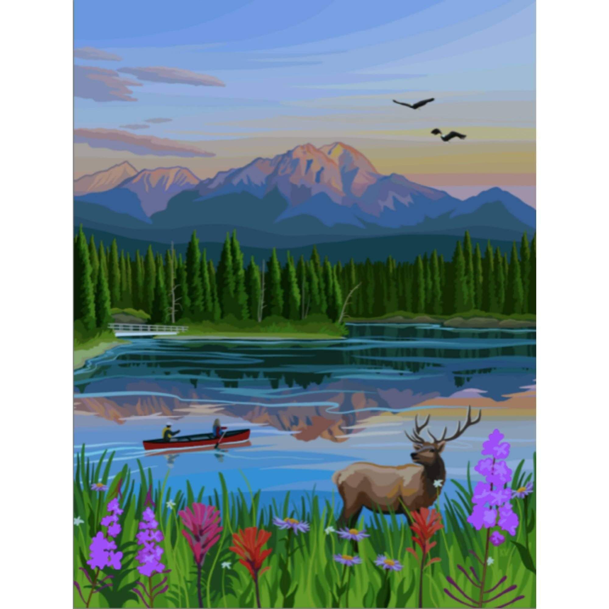Jasper Flowers 500-Piece Puzzle