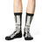 Men's Halloween, Skeleton Feet Socks