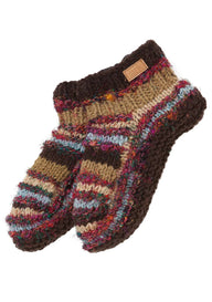 Woolen Swool Stripe Adult Booties