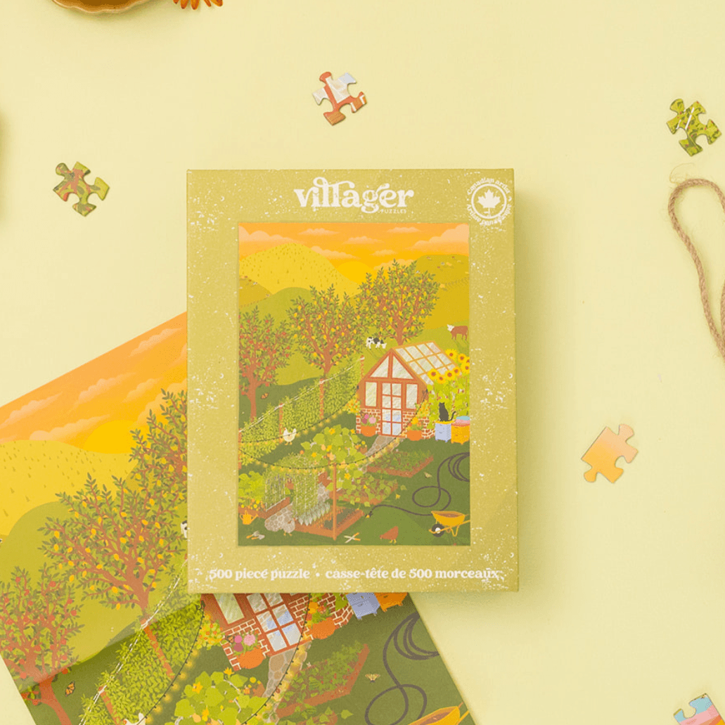 Hobby Farm | 500-Piece Jigsaw Puzzle | Designed in Canada