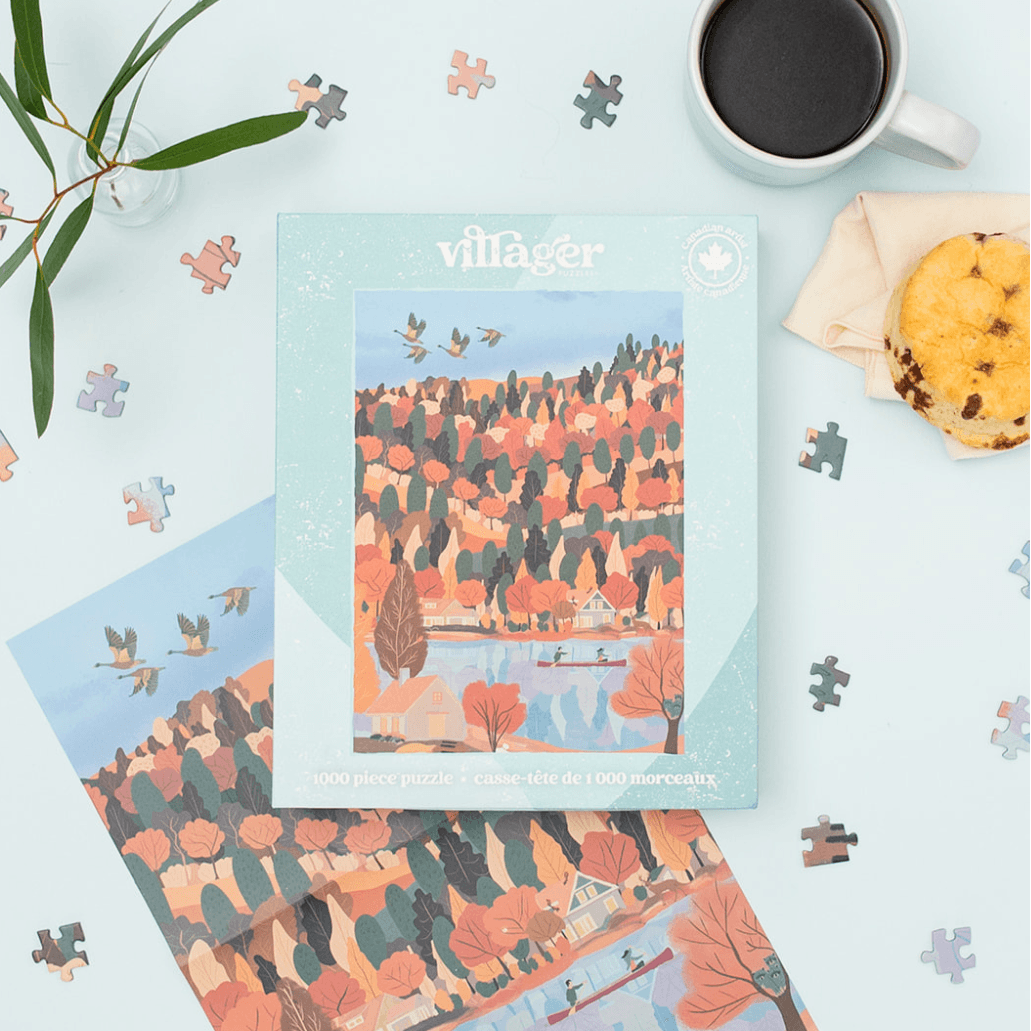 Changing Seasons | 1000-Piece Jigsaw Puzzle | Designed in Canada