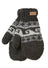 Wool Wave Mittens Charcoal (Arriving Soon)