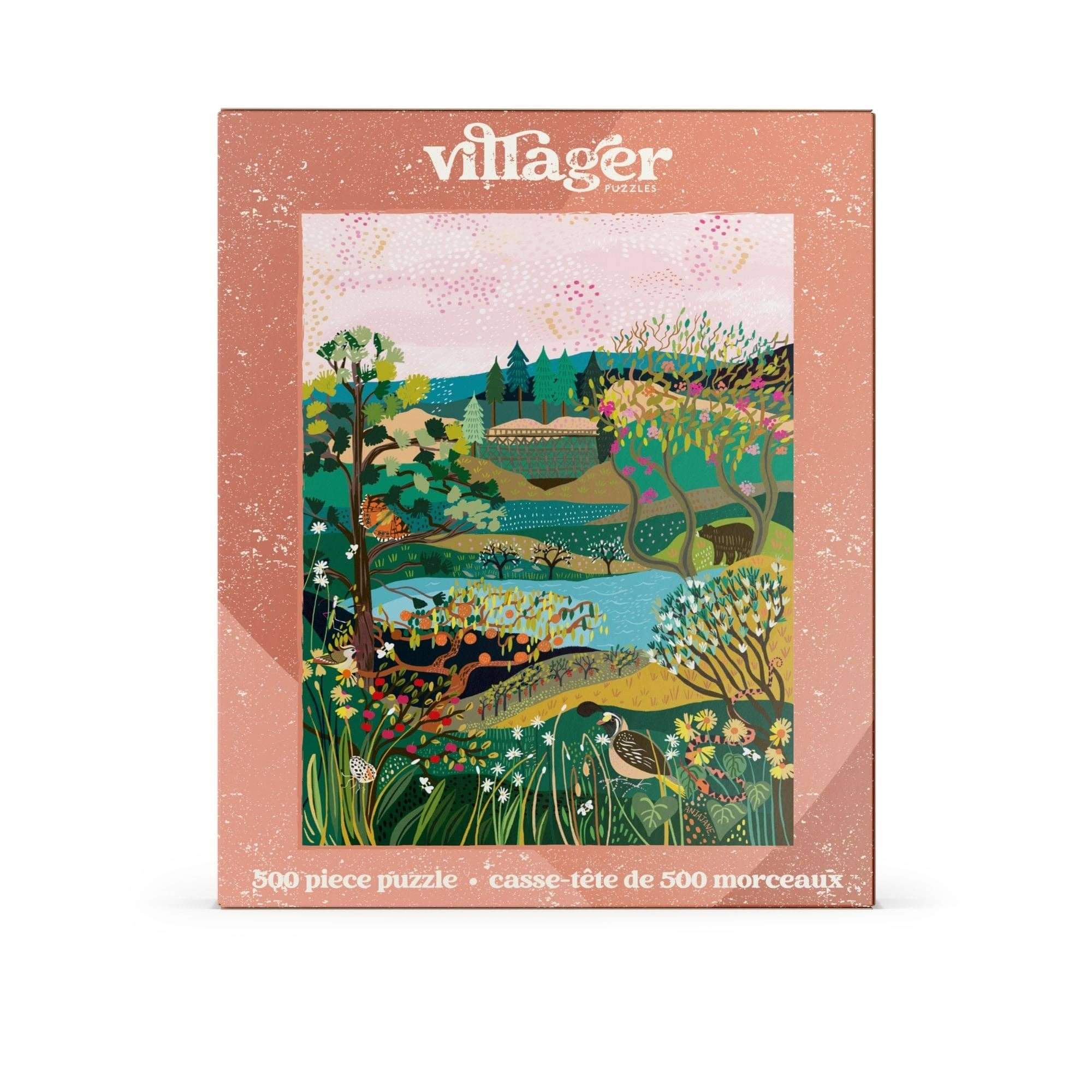 Okanagan Valley 500-Piece Jigsaw Puzzle | Designed in Canada
