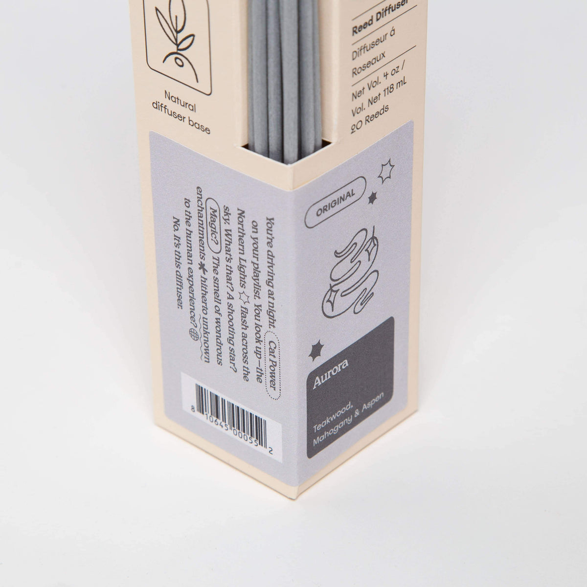 Aurora - Mahogany, Teakwood & Aspen 4oz Reed Diffuser