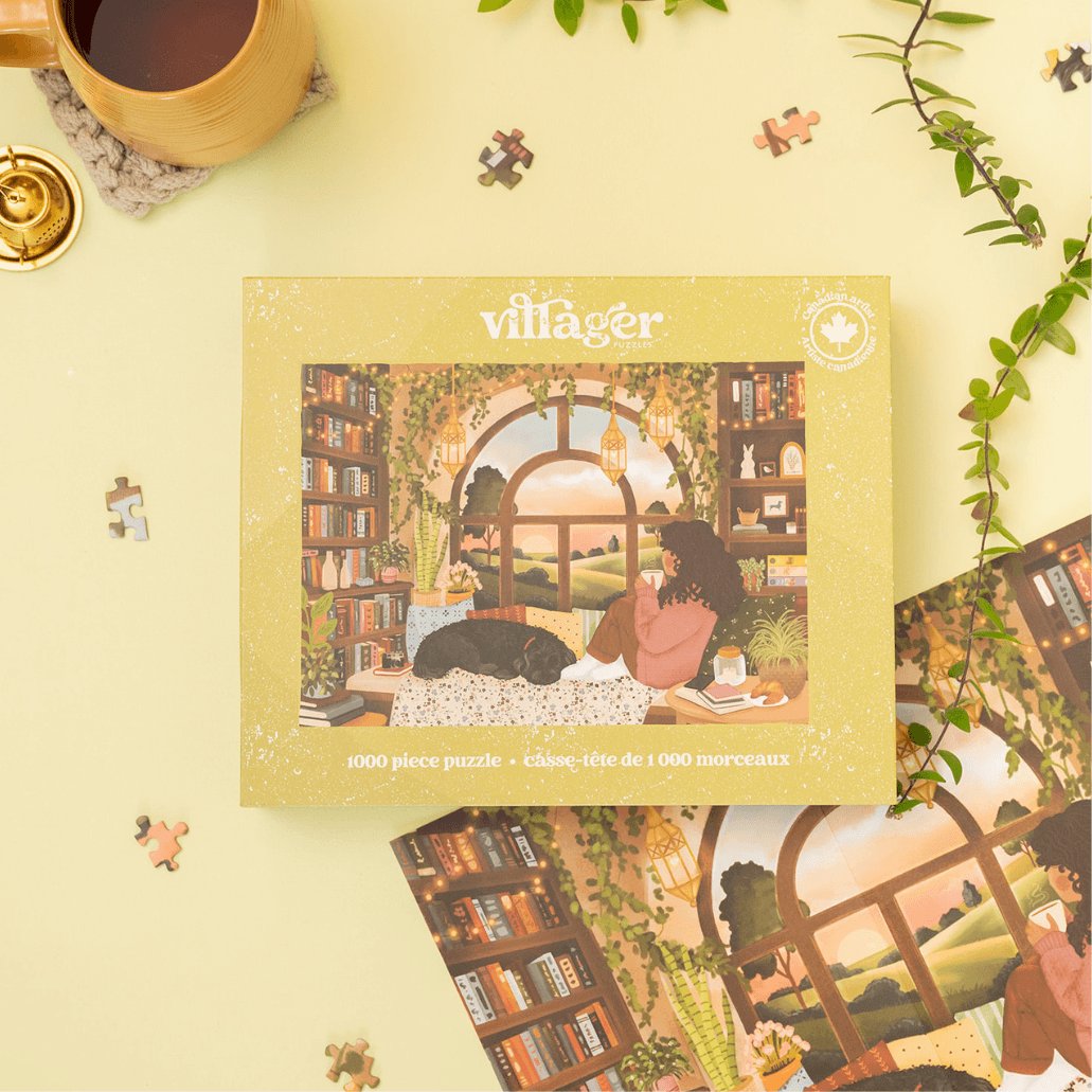 Book Nook | 1000-Piece Jigsaw Puzzle | Designed in Canada