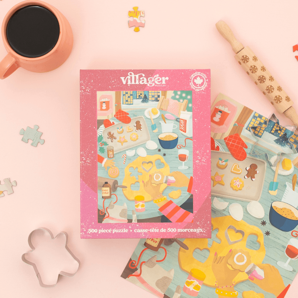Holiday Baking | 500-Piece Jigsaw Puzzle | Designed in Canada