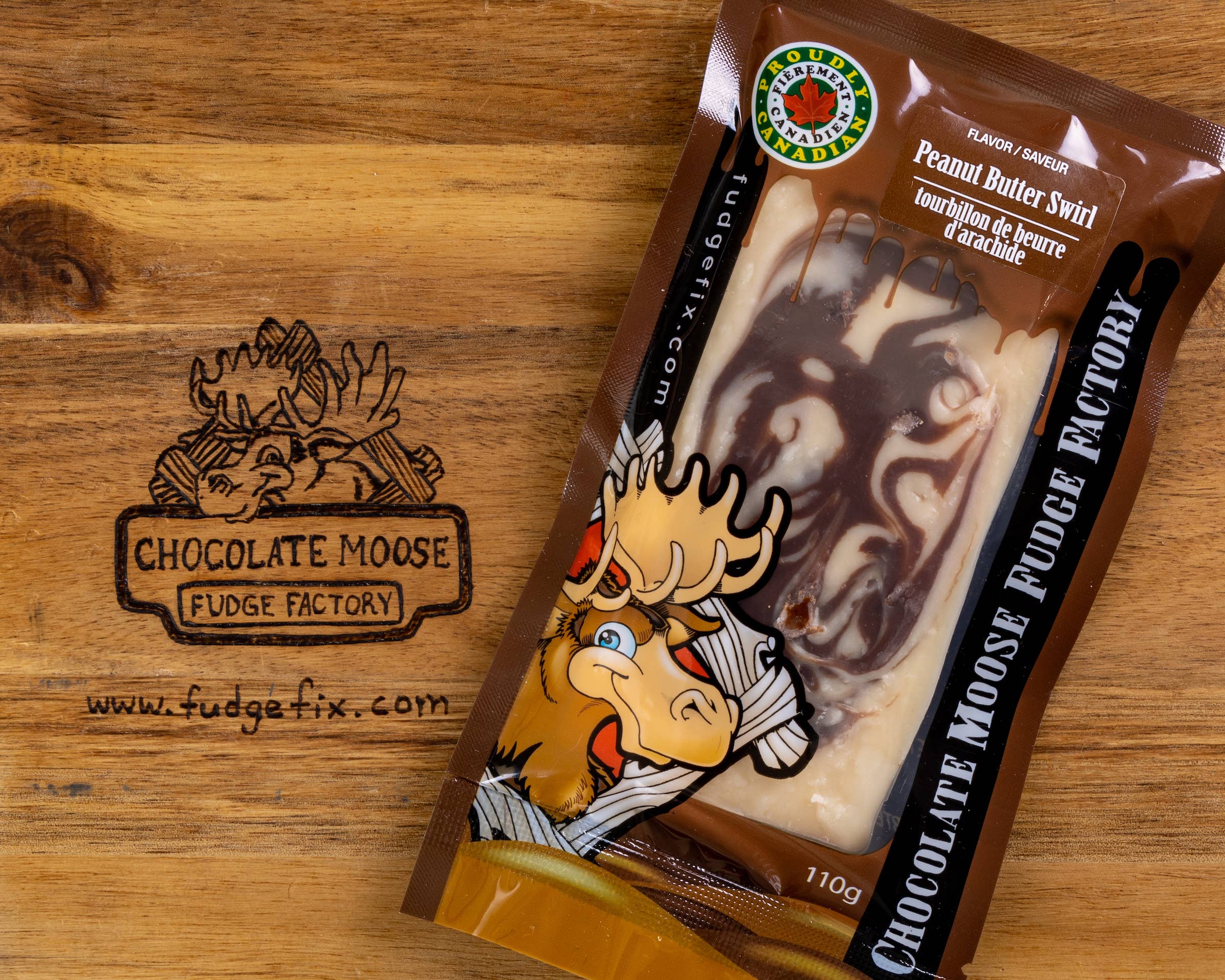 Fudge – Tourbillon Beurre de Cacahuète 110gBoîte de 12