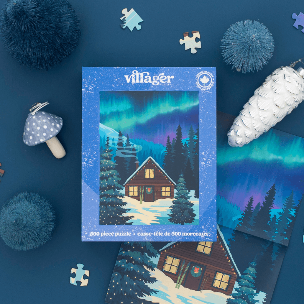 Northern Cabin Jigsaw Puzzle - 500 Pieces of Canadian Charm