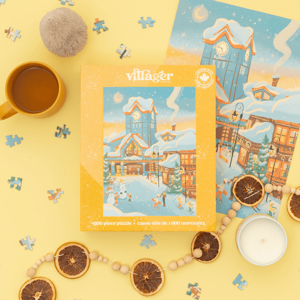 Ski Resort | 1000-Piece Jigsaw Puzzle | Designed in Canada