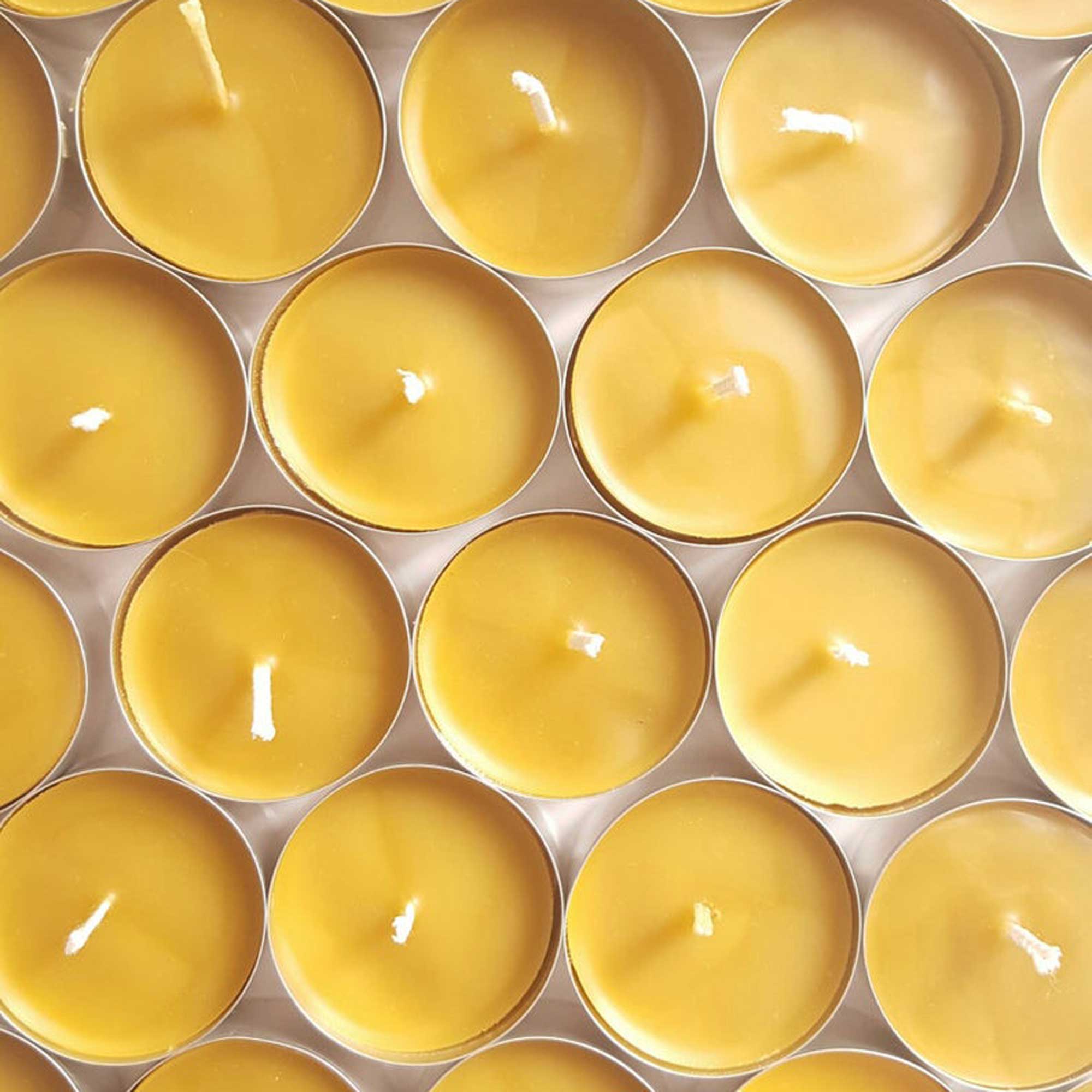 Beeswax Tea Light Candles