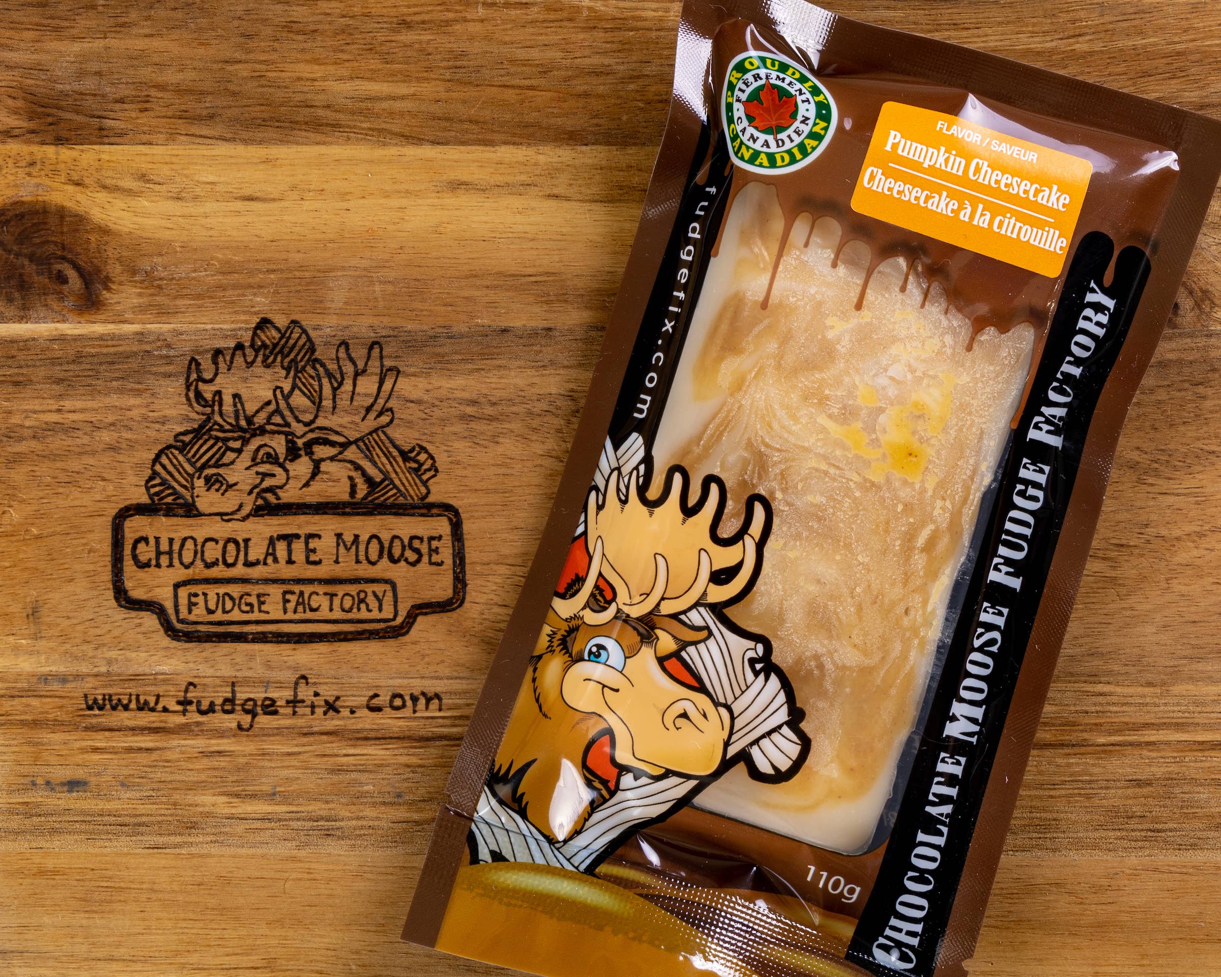 Fudge - Gâteau au Fromage Citrouille 110gCaisse de 12