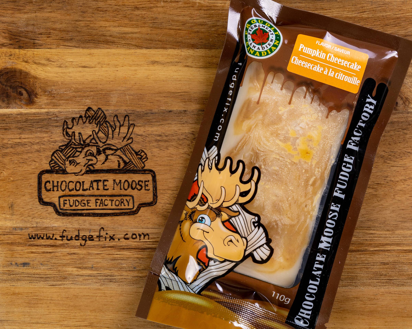Fudge - Gâteau au Fromage Citrouille 110gCaisse de 12