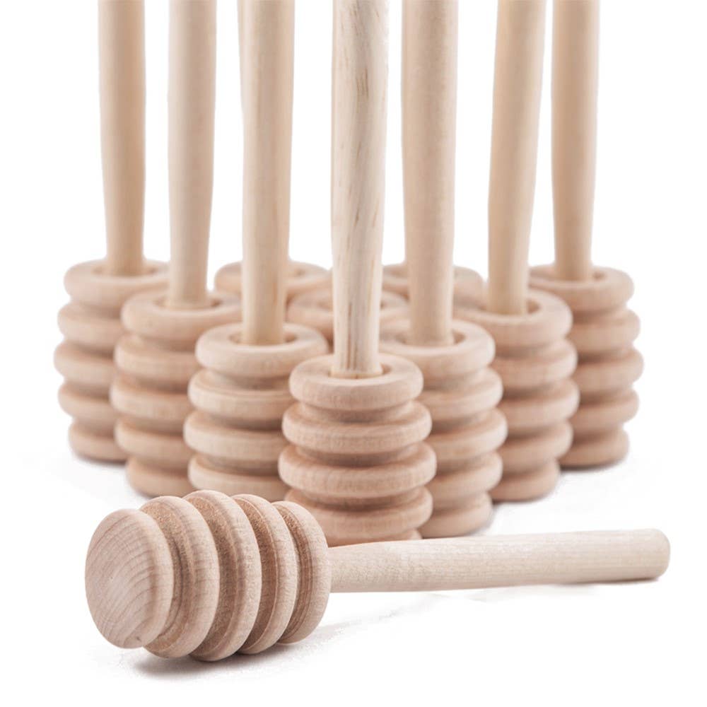 Classic Wooden Honey Dipper