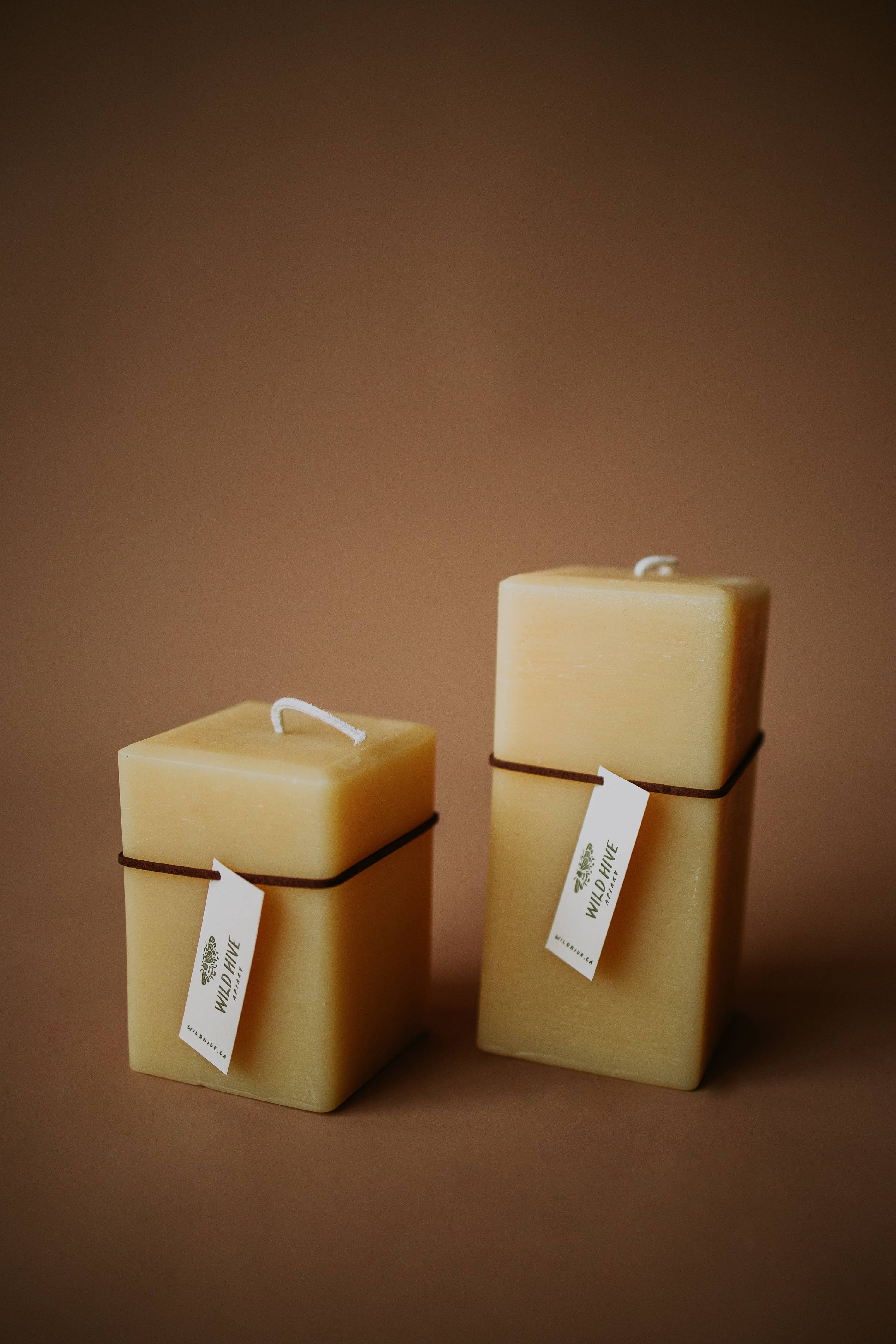 Beeswax Medium Square Candle