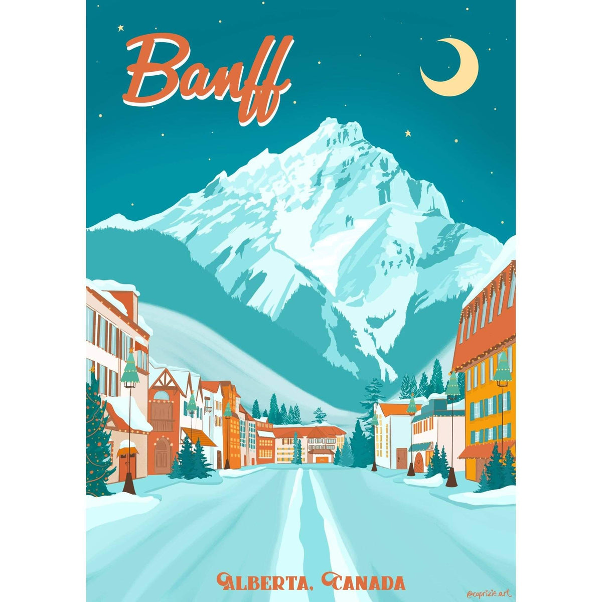 Banff Moonlight | 500-Piece Jigsaw Puzzle | Designed in Canada