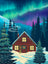 Northern Cabin Jigsaw Puzzle - 500 Pieces of Canadian Charm