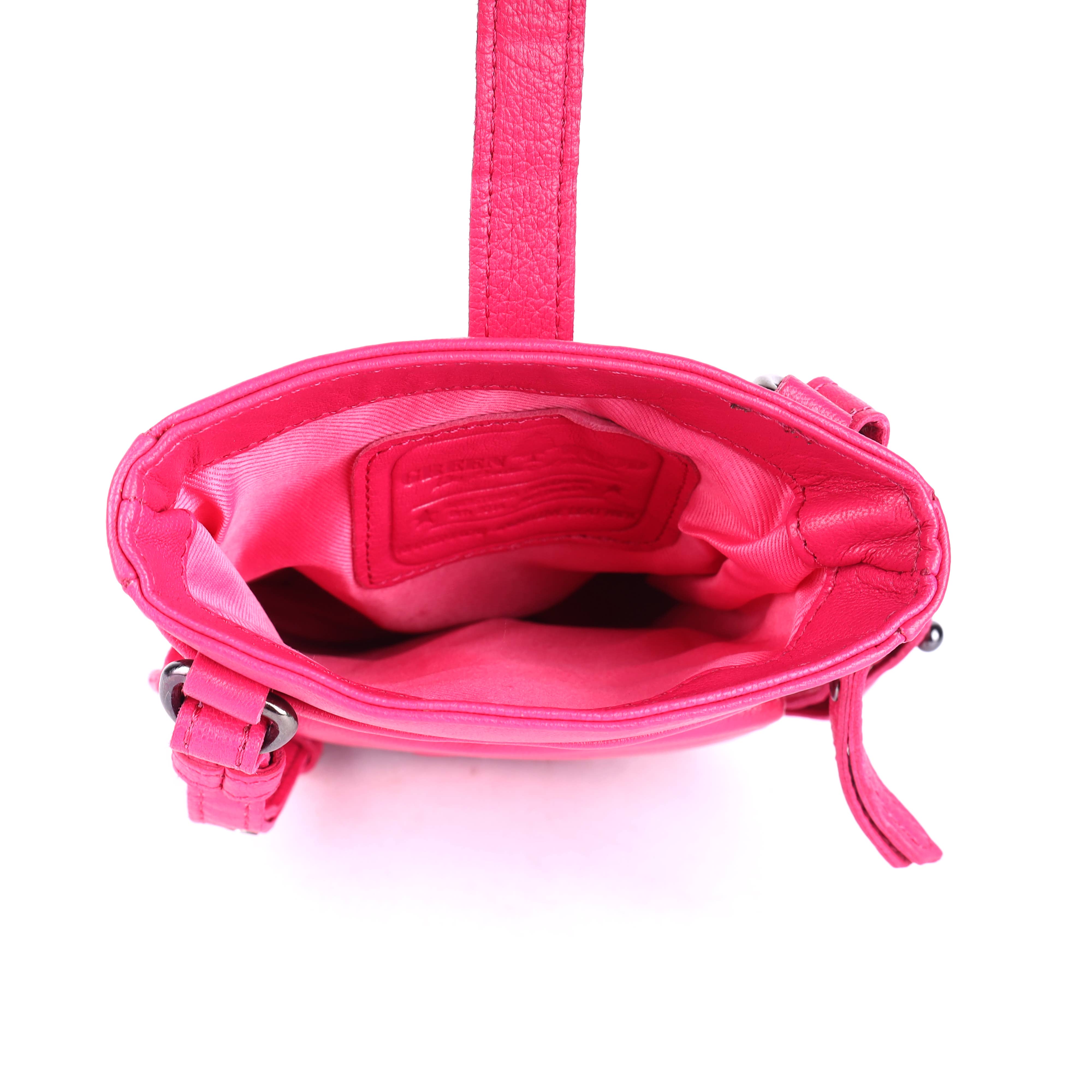 Greenwood Saffron Leather Phone Crossbody Bag