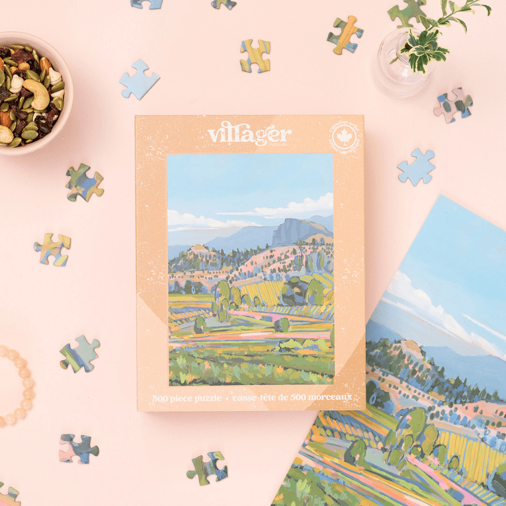 Wine Country | 500-Piece Jigsaw Puzzle | Designed in Canada