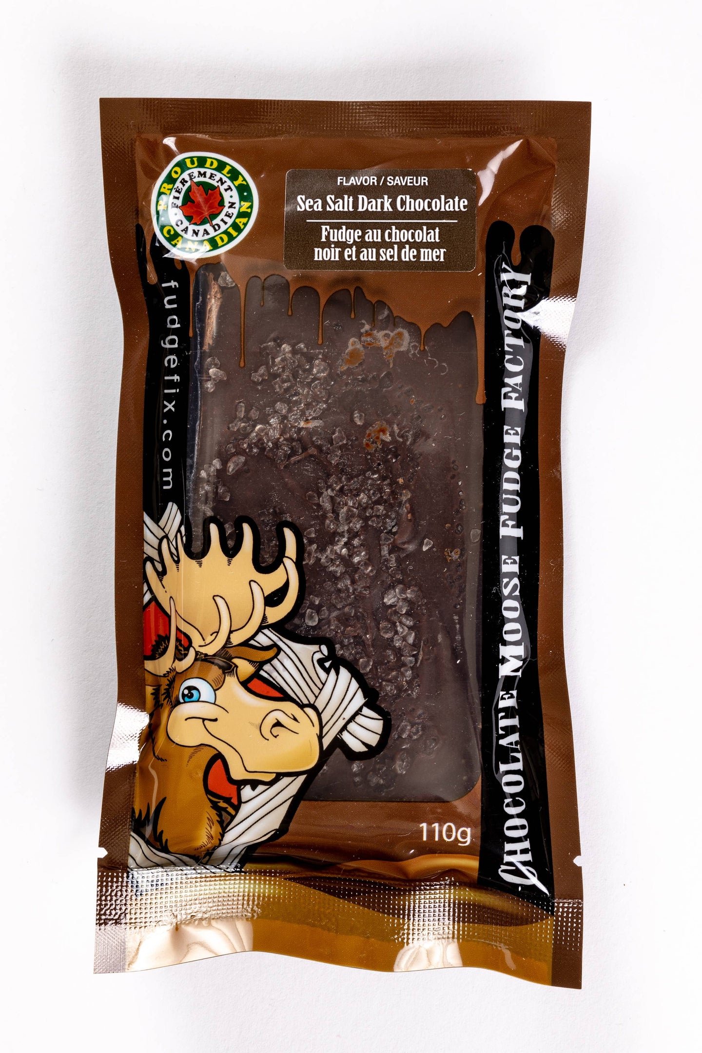 Fudge - Chocolat Noir Salé 110gCaisse de 12