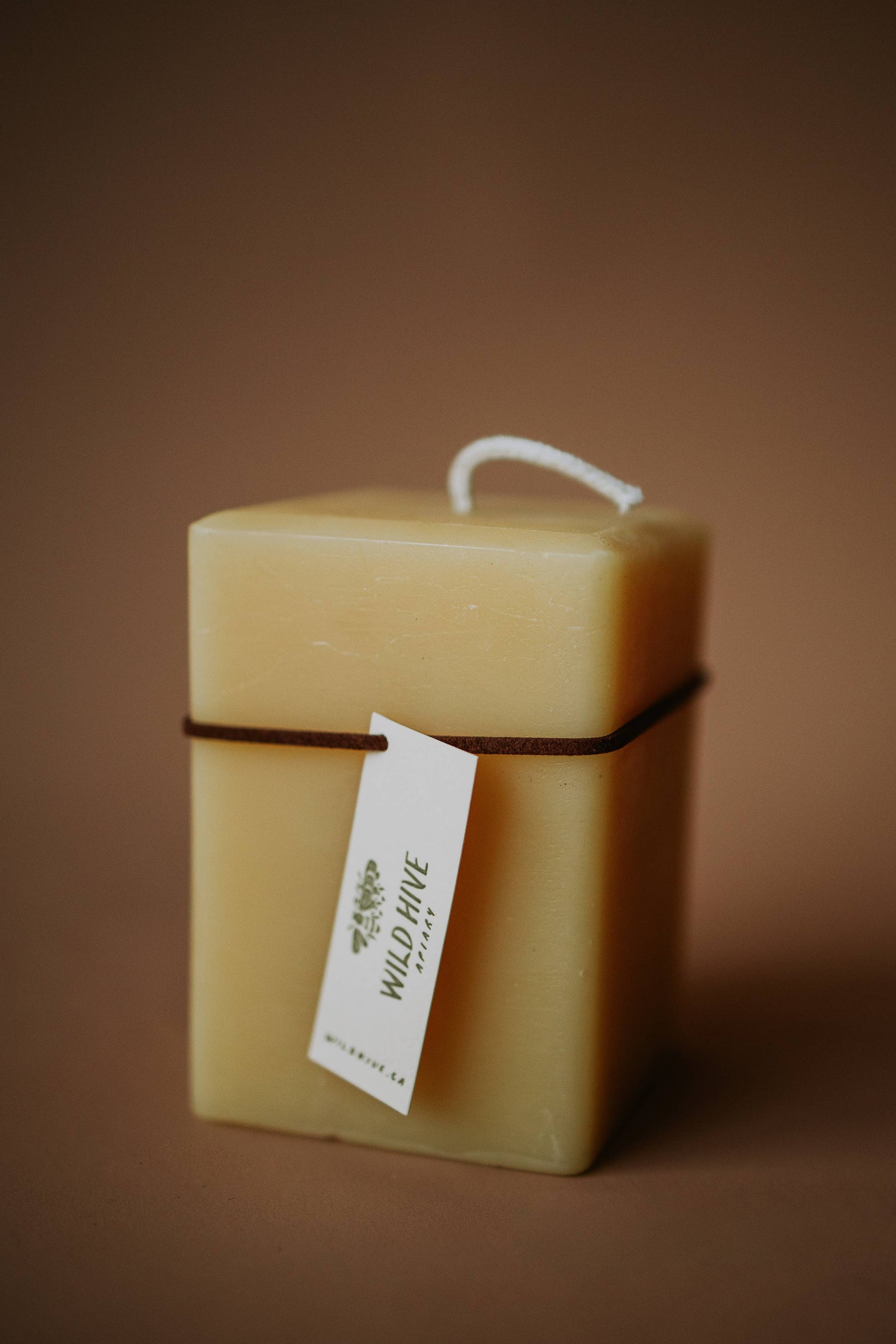Beeswax Medium Square Candle