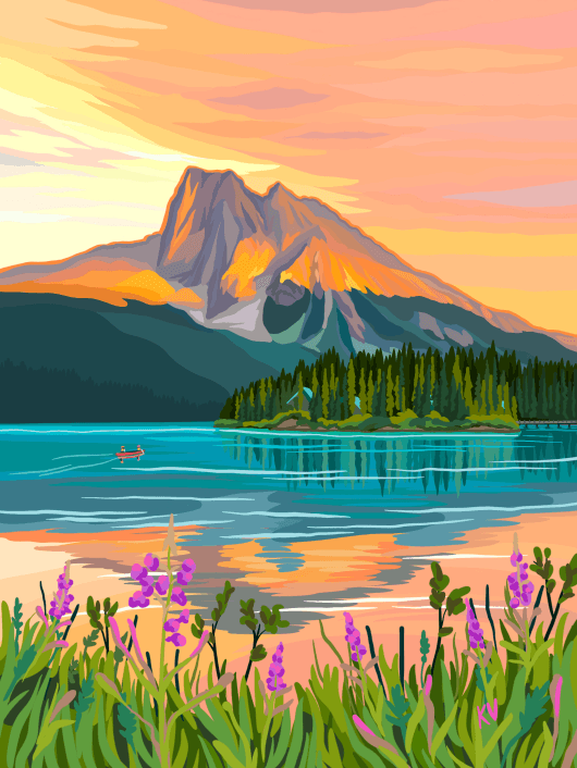 Yoho National Park | 500-Piece Jigsaw Puzzle | Designed in Canada