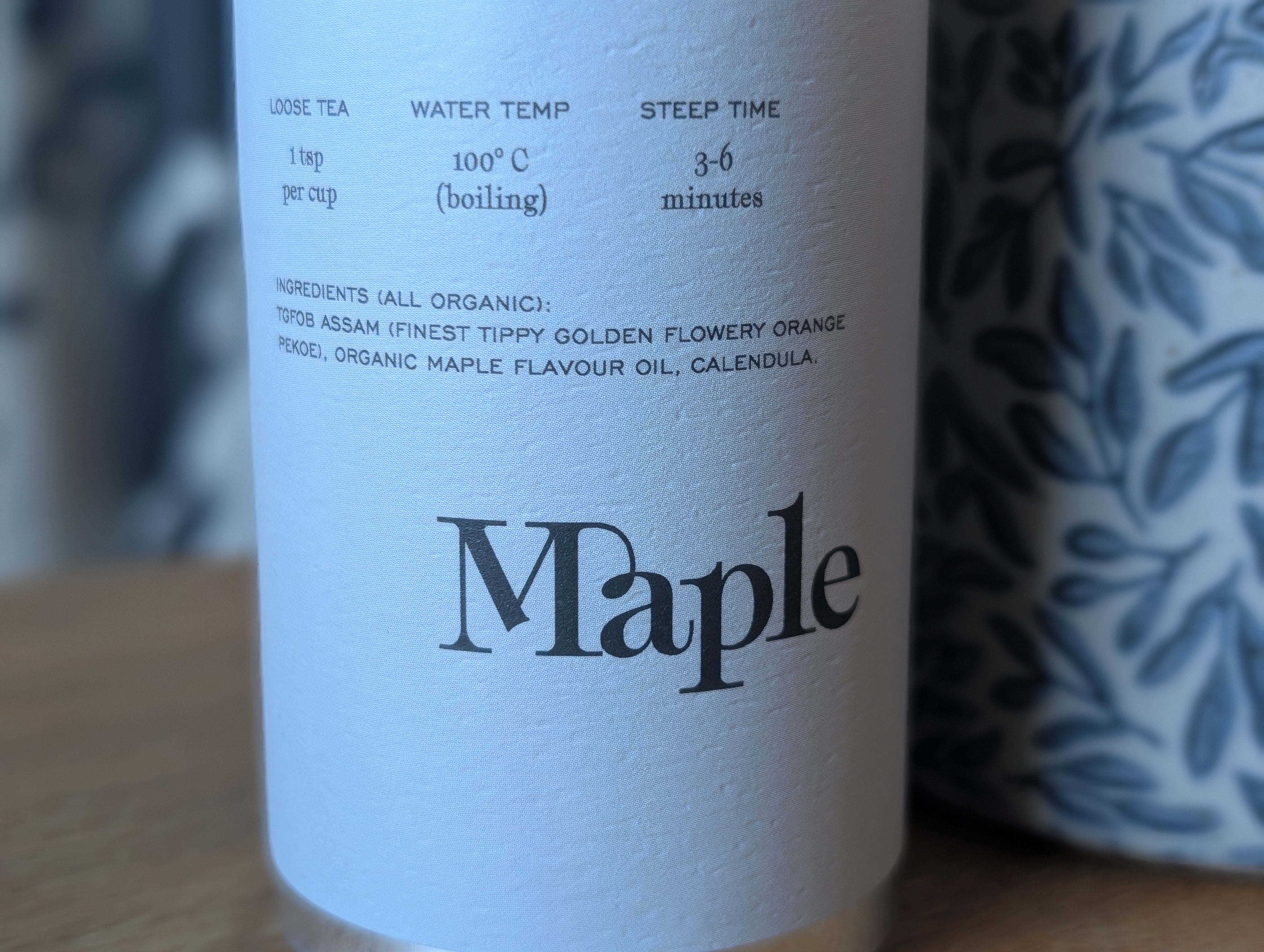 Maple Black Tea By Jolene's Tea House In Banff