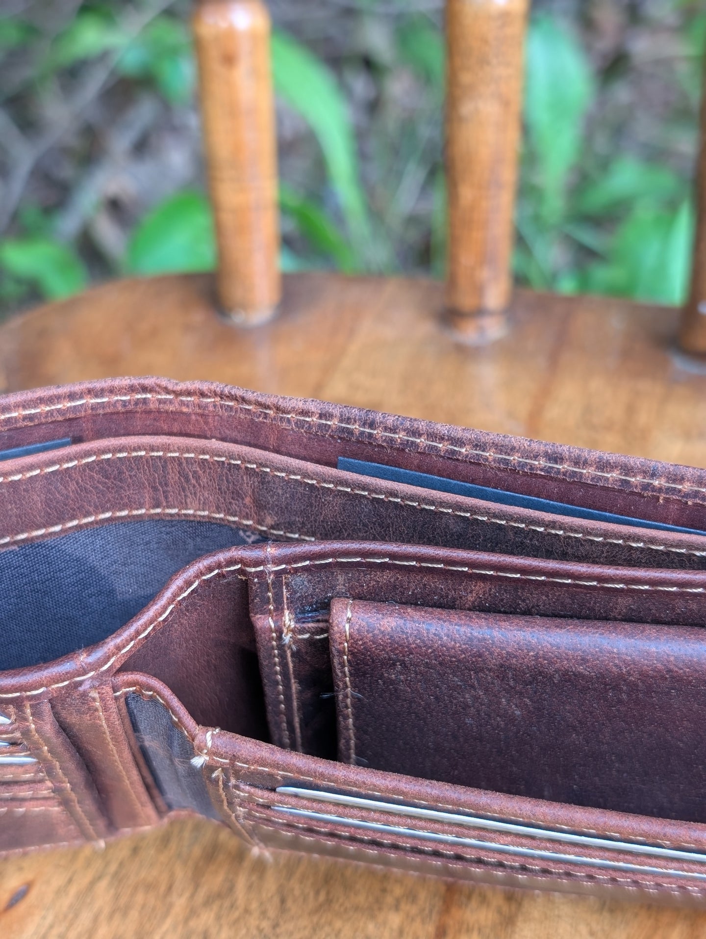 Leather RFID Wallet  2128 Sandel