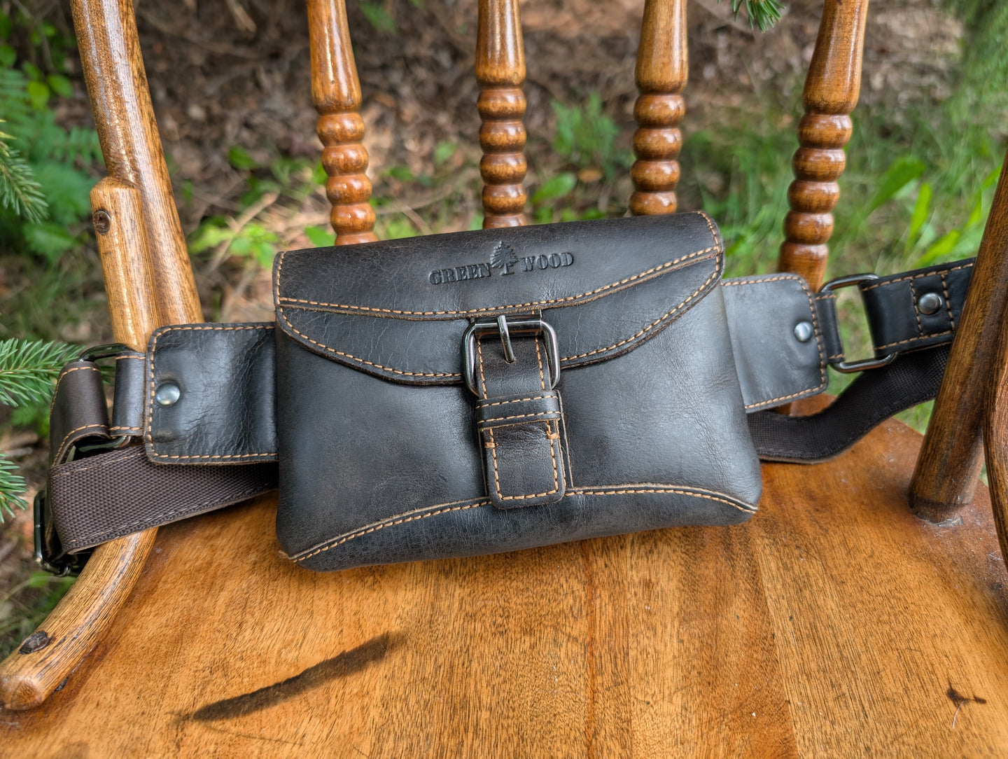 Leather Women Waist Pack Jax