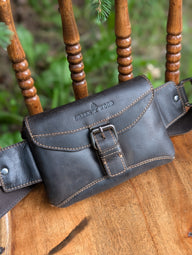 Leather Women Waist Pack Jax