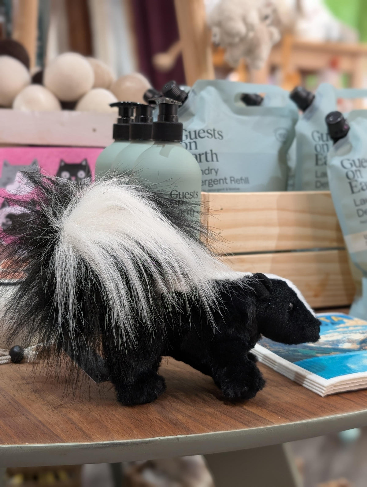 Fabulous Skunk Soft Toy By Douglas Soft Toys