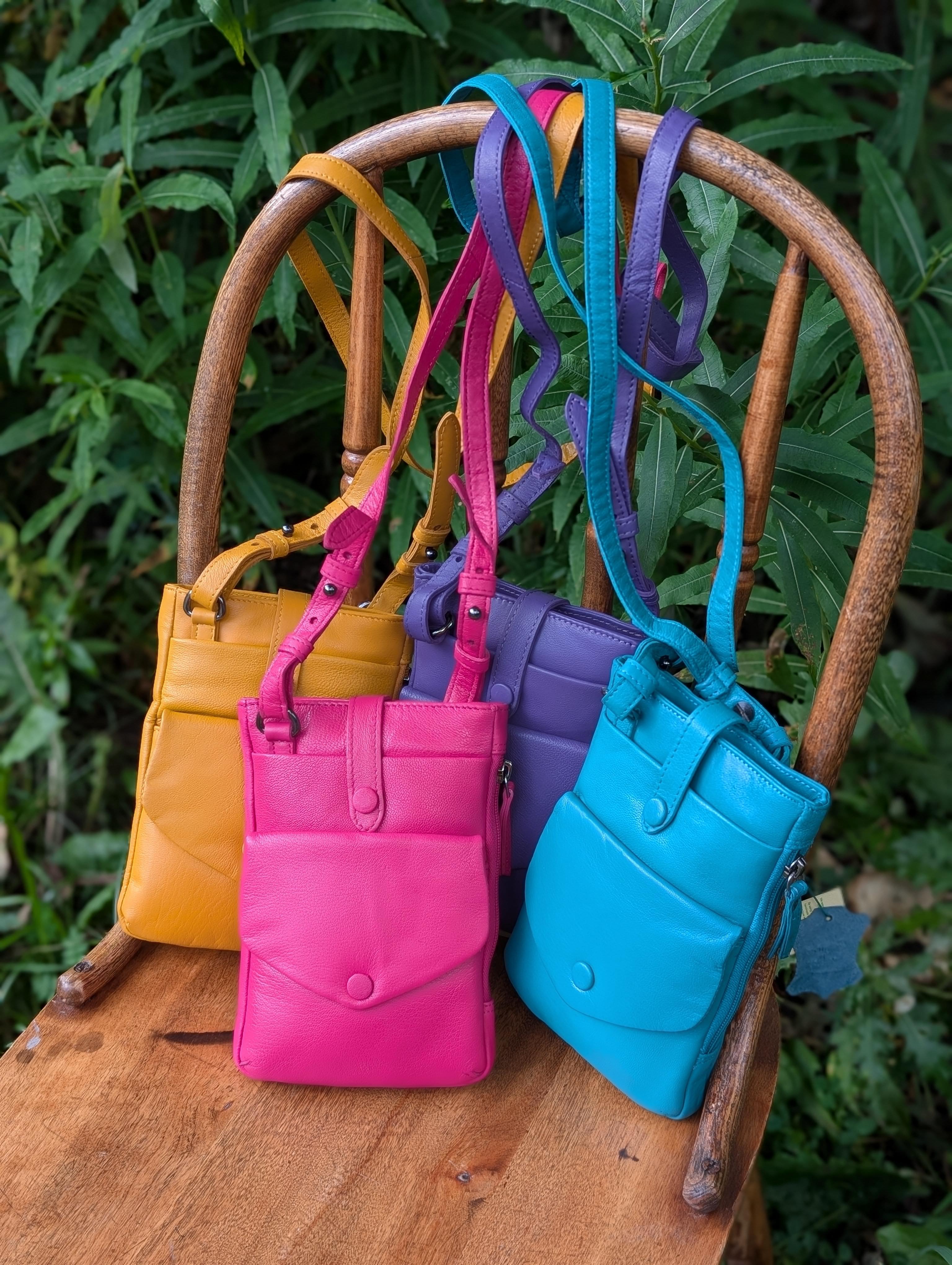 Chic Leather Phone Bag
