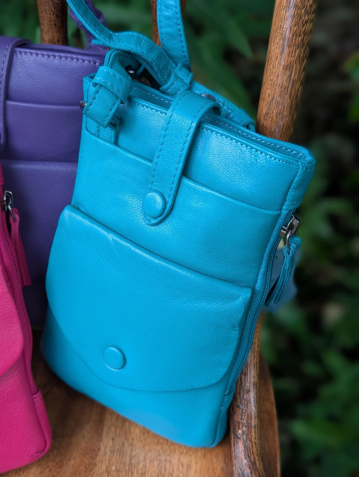 Chic Leather Phone Bag