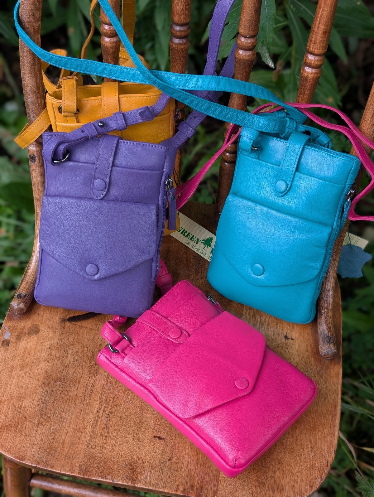 Chic Leather Phone Bag