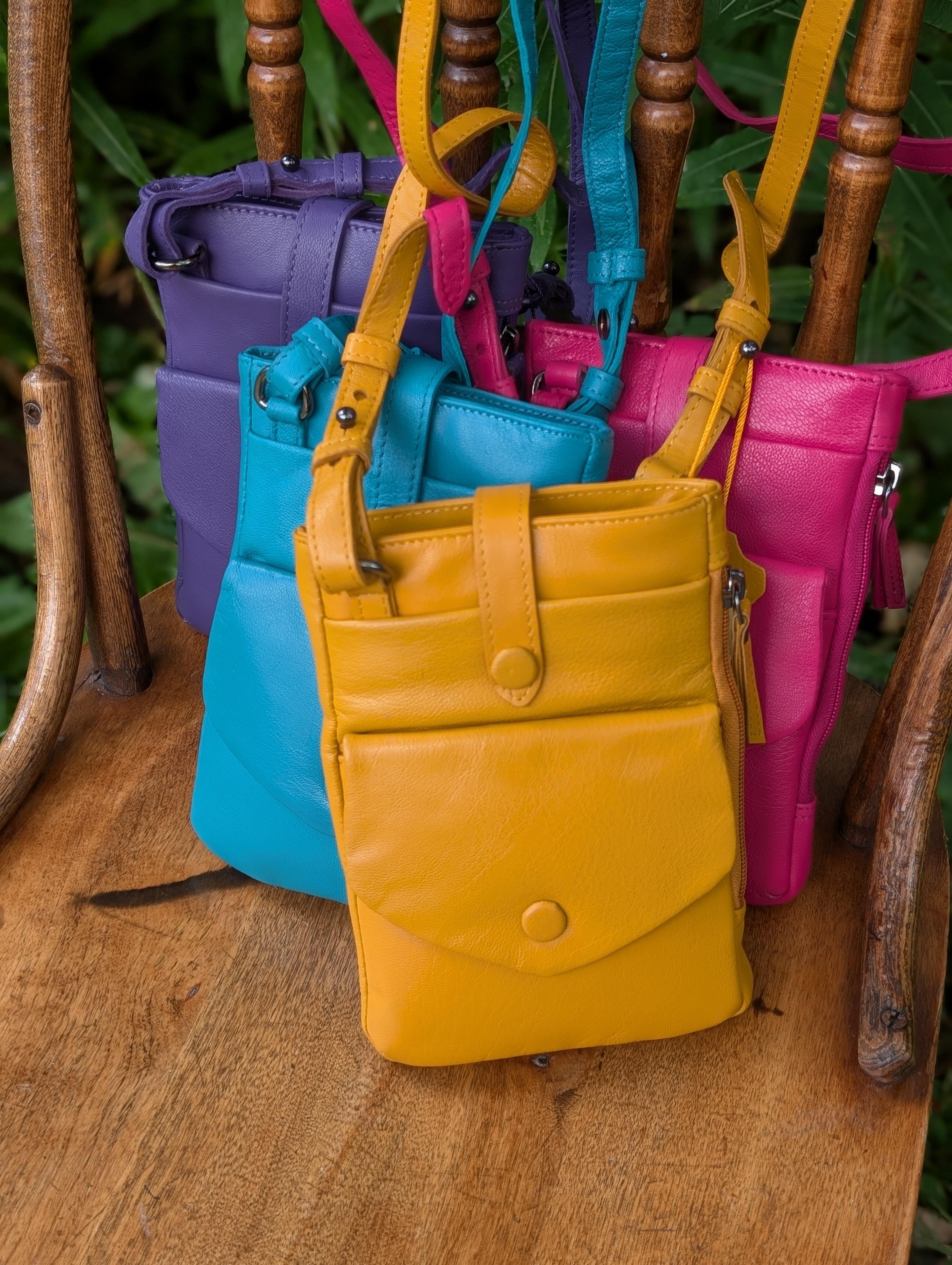 Chic Leather Phone Bag