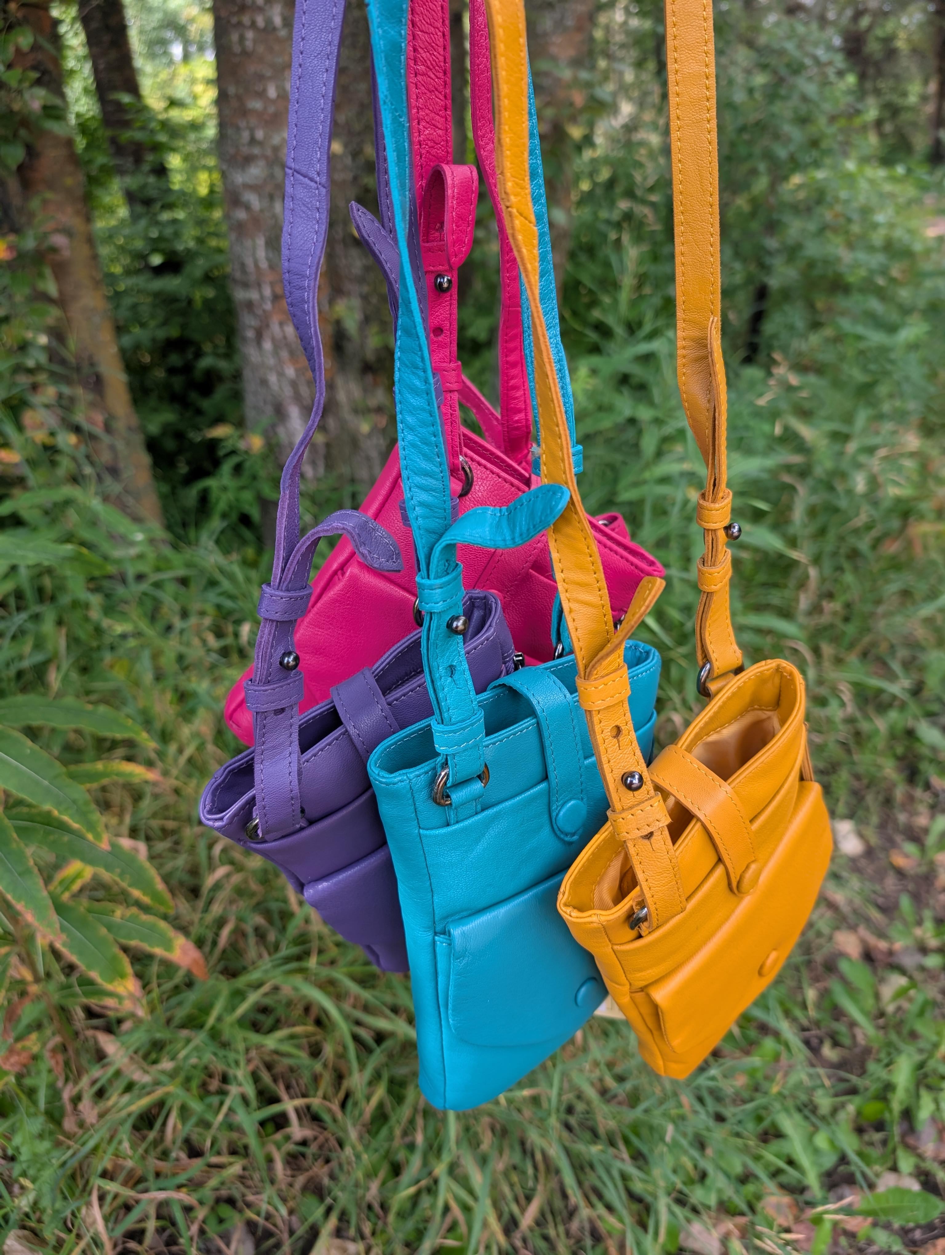 Chic Leather Phone Bag