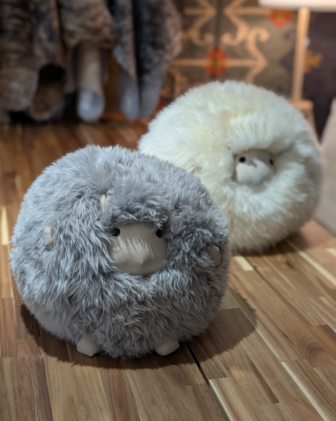 Rotund Sheep Cushions (Ready in October)
